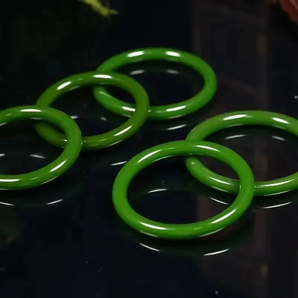 Green Jade Bangle-ToShay.org