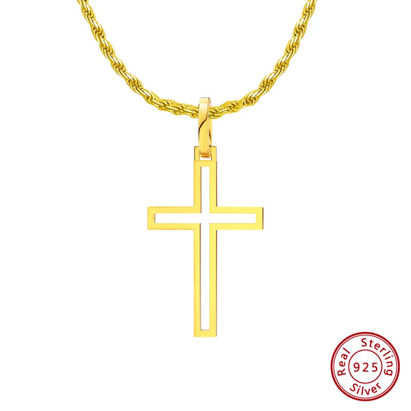 Silver Cross Pendant-ToShay.org