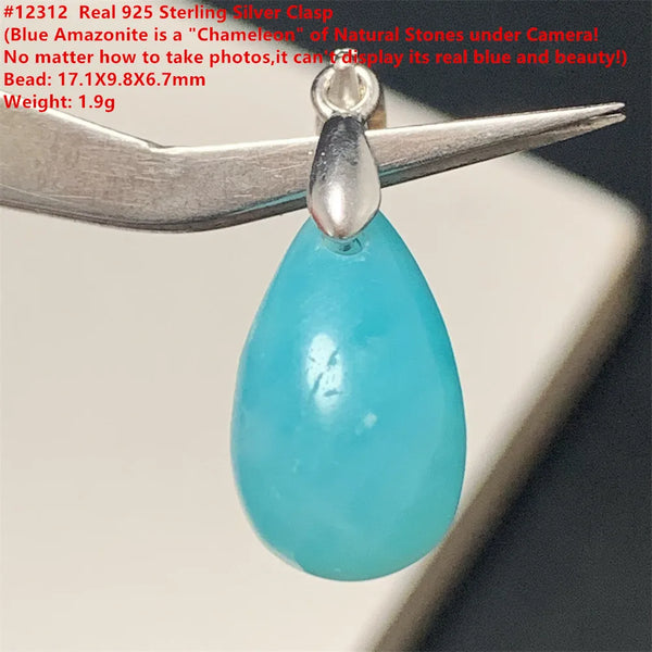 Blue Amazonite Pendants-ToShay.org