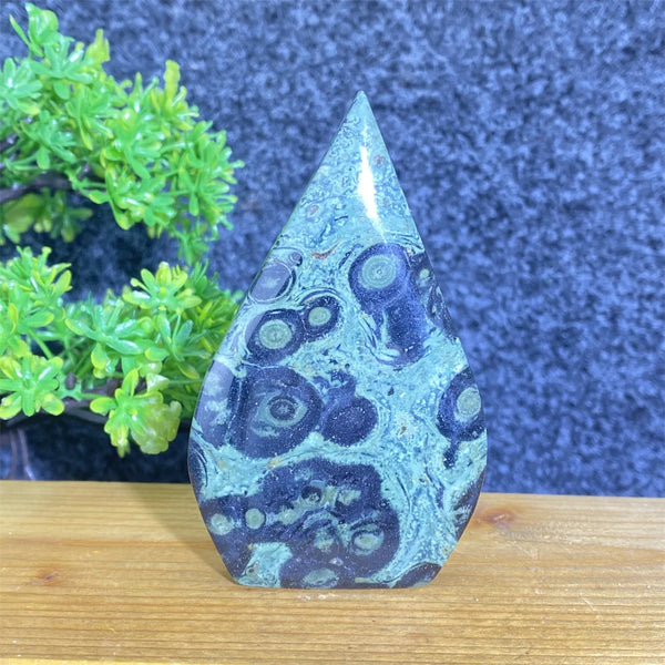 Blue Malachite Crystal Torch-ToShay.org