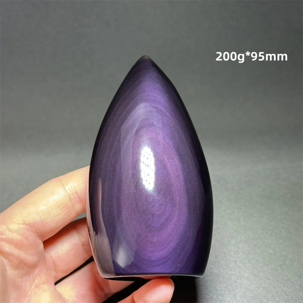 Rainbow Obsidian Torch-ToShay.org