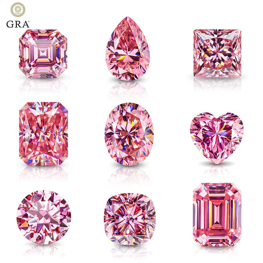 Pink Faceted Diamond-ToShay.org