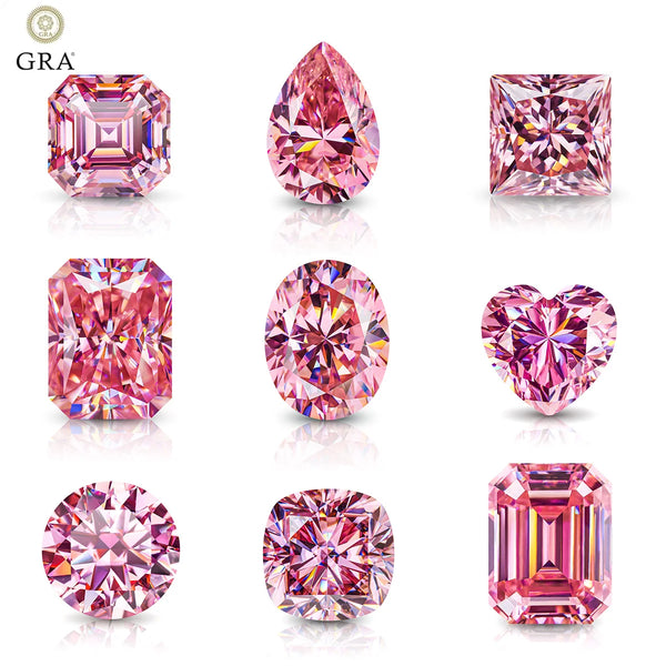 Pink Faceted Diamond-ToShay.org