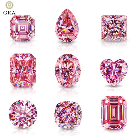 Pink Faceted Diamond-ToShay.org