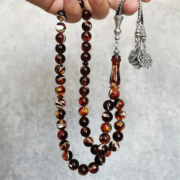 Amber Prayer Beads-ToShay.org