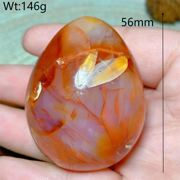 Orange Carnelian Egg-ToShay.org
