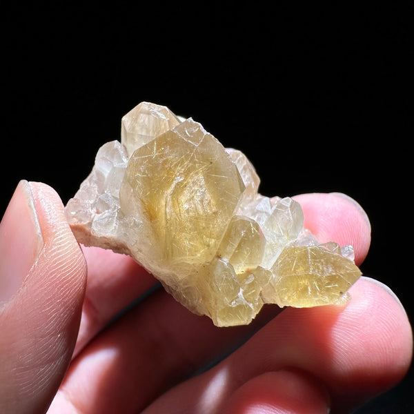 Gold Rutilated Quartz Crystal-ToShay.org