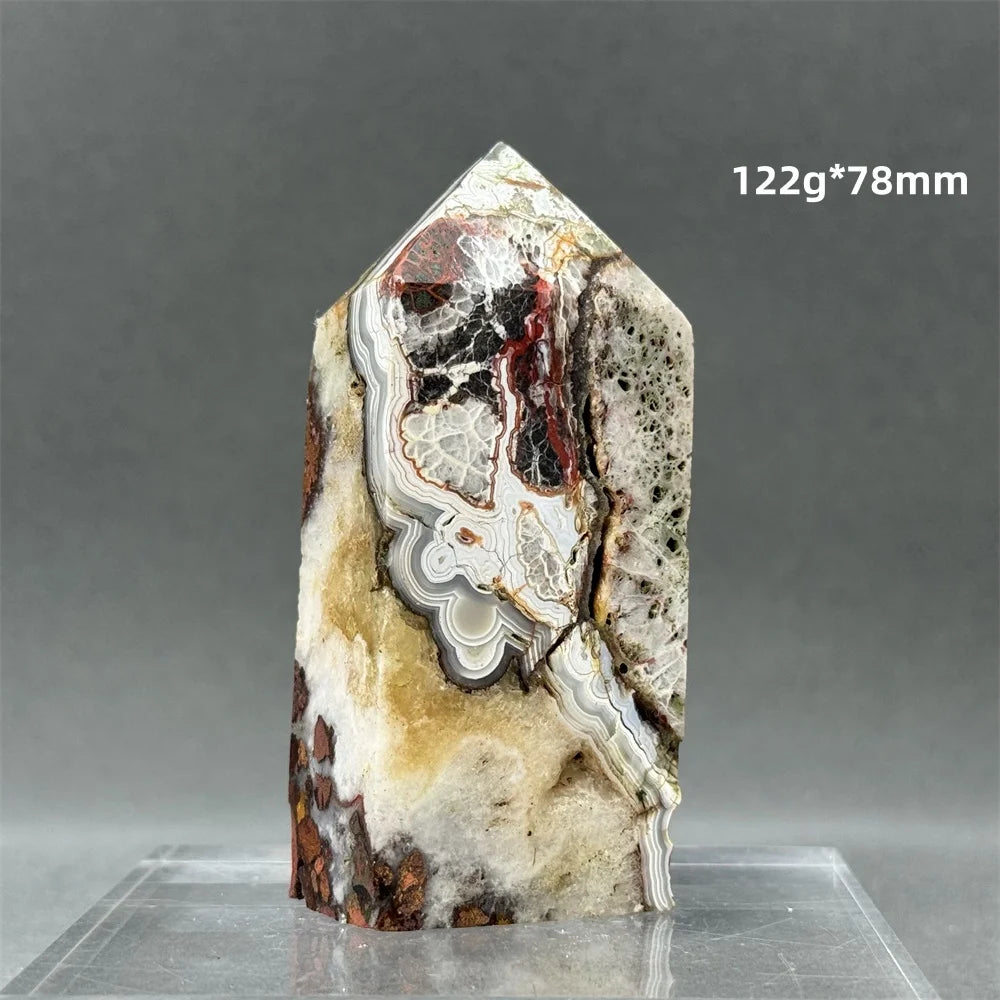 Red Agate Obelisk-ToShay.org