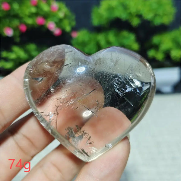 Clear Crystal Heart-ToShay.org