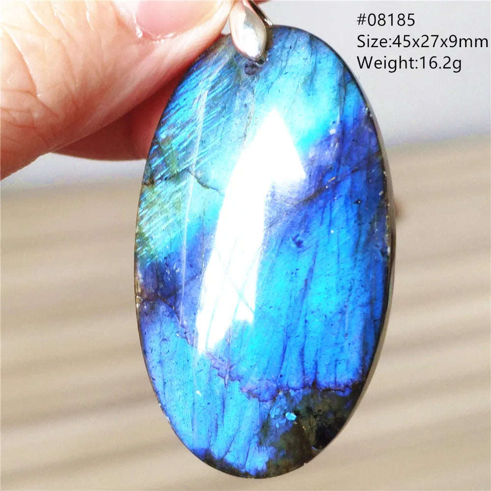 Blue Light Labradorite Pendant-ToShay.org