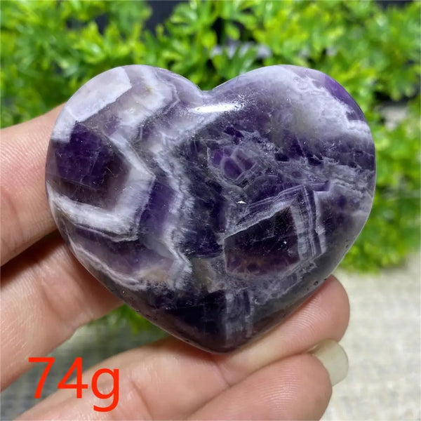 Purple Dream Amethyst Heart-ToShay.org
