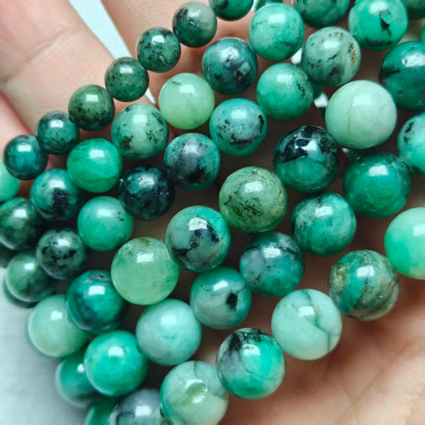 Green Emerald Stone Bracelet-ToShay.org