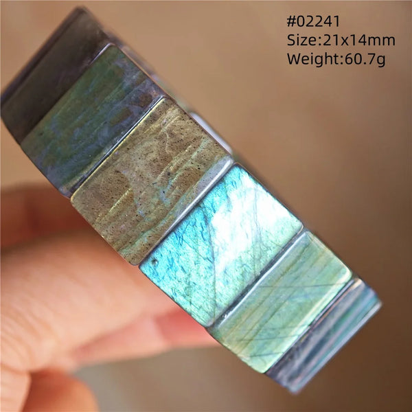 Blue Labradorite Bracelet-ToShay.org