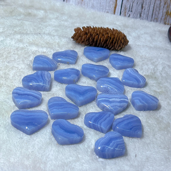 Blue Lace Agate Heart-ToShay.org