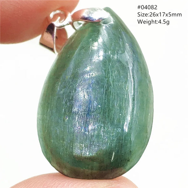 Green Kyanite Pendant-ToShay.org