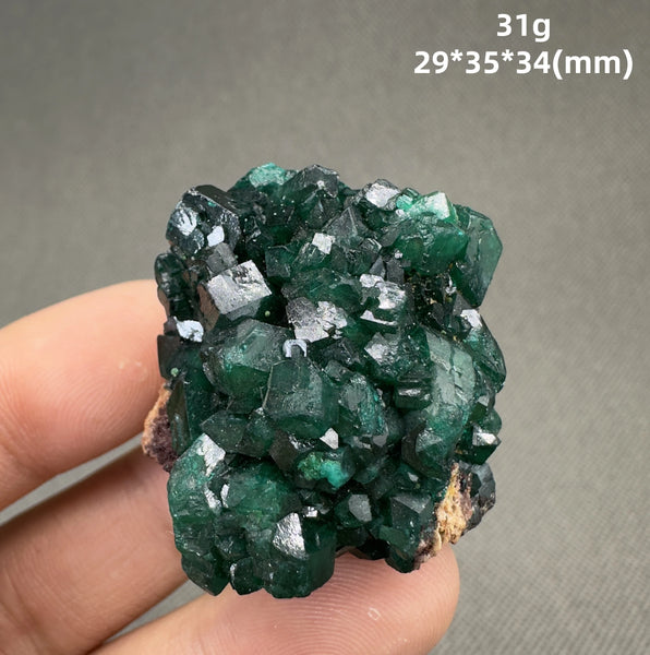Green Dioptase Quartz-ToShay.org