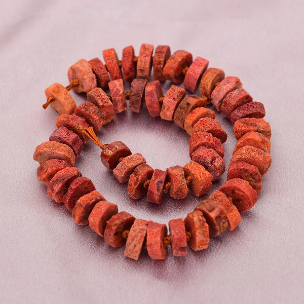 Red Orange Coral Beads-ToShay.org