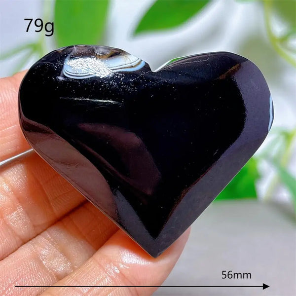 Black Agate Heart-ToShay.org