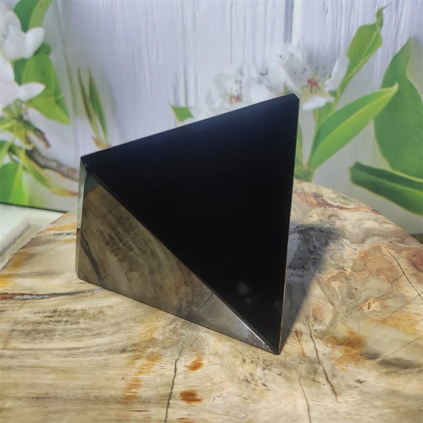 Black Obsidian Pyramid-ToShay.org