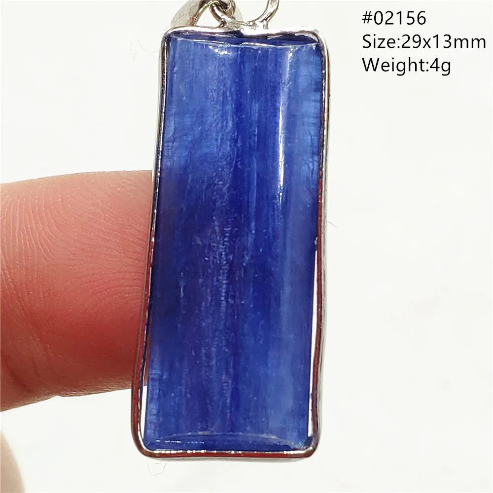 Blue Kyanite Cat Eye Pendant-ToShay.org