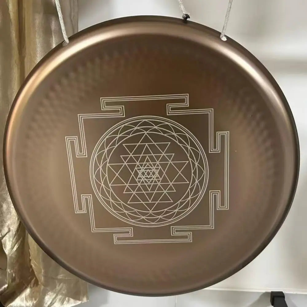 Nickel Sri Yantra Gong-ToShay.org