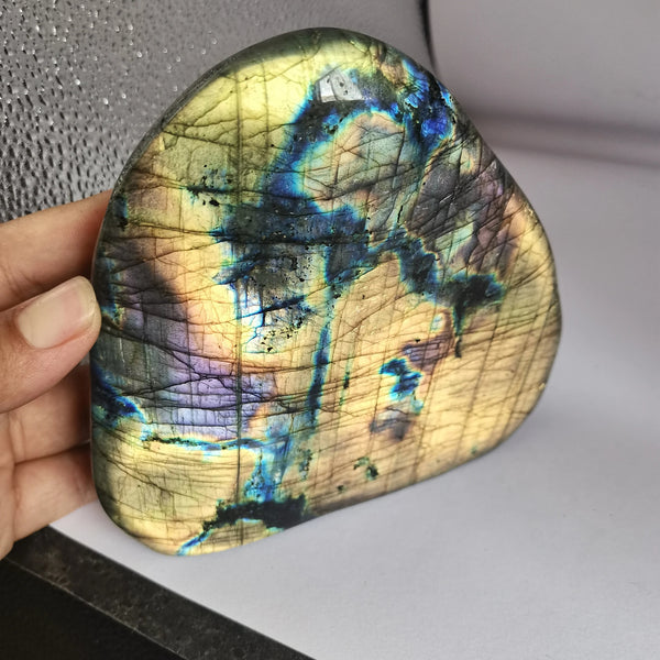 Blue Labradorite Crystal-ToShay.org