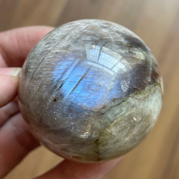 Blue Moonstone Crystal Ball-ToShay.org