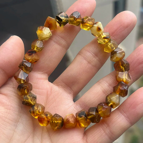 Yellow Amber Bracelet-ToShay.org