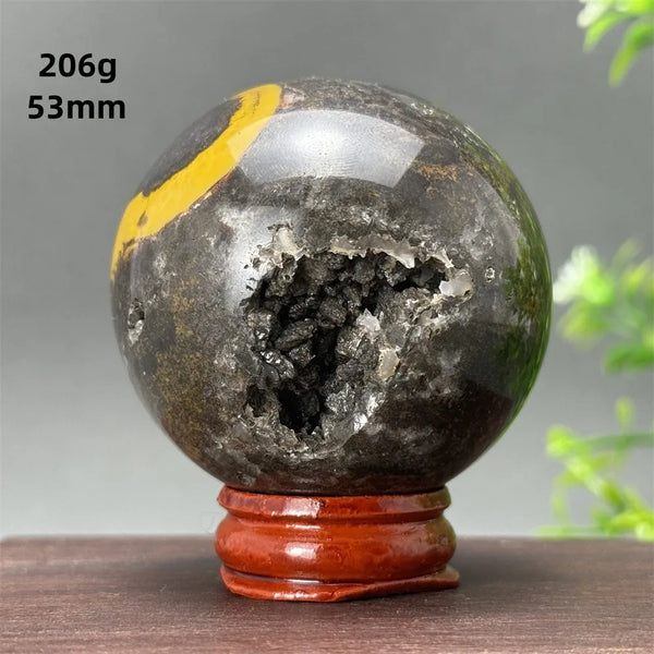 Ocean Jasper Geode Ball-ToShay.org