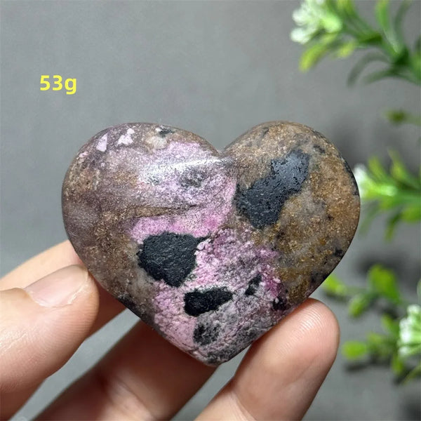 Pink Cobalt Calcite Heart-ToShay.org