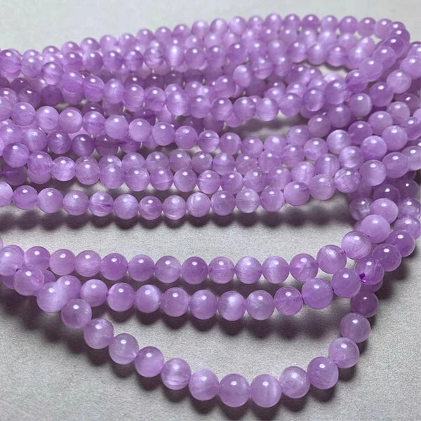 Purple Kunzite Wrap Bracelet-ToShay.org