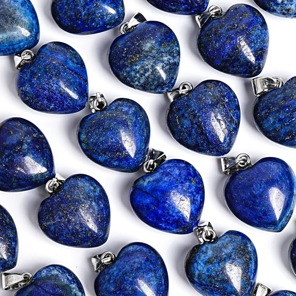 Blue Lapis Lazuli Heart-ToShay.org