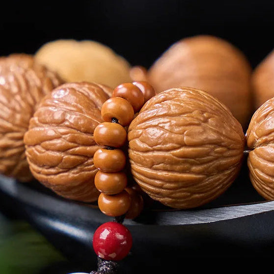 Brown Bodhi Buddha Beads-ToShay.org