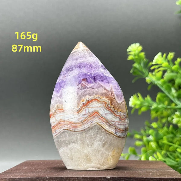 Purple Amethyst Agate Torch-ToShay.org