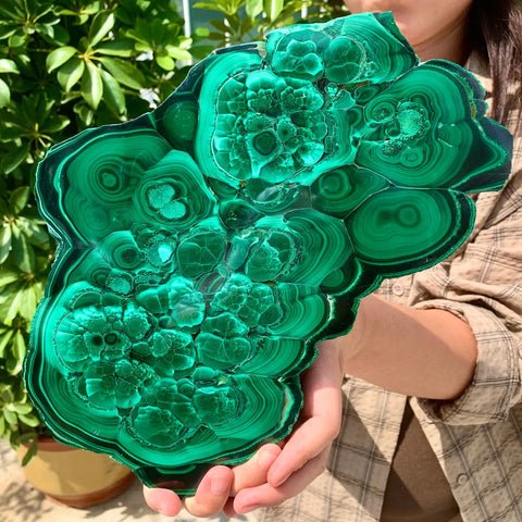 Green Malachite Cluster-ToShay.org