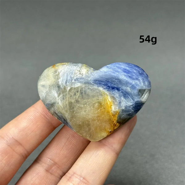 Blue Kyanite Heart-ToShay.org