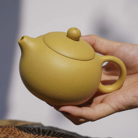 Yellow Clay Teapot-ToShay.org