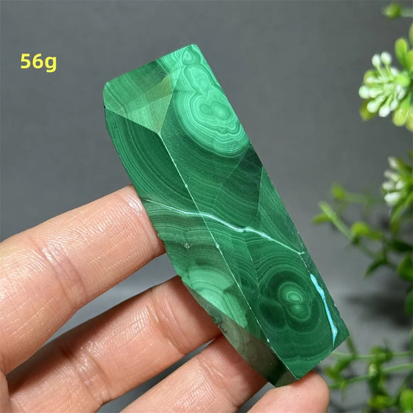 Green Peacock Rough Stone-ToShay.org