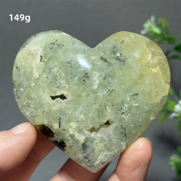 Green Grape Agate Heart-ToShay.org