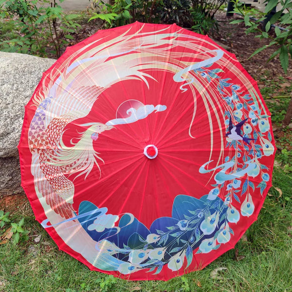 Red Paper Umbrellas-ToShay.org