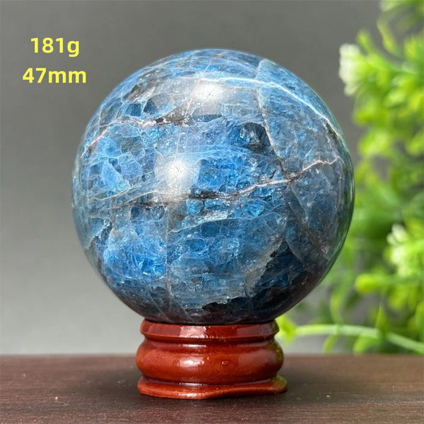 Blue Apatite Quartz Ball-ToShay.org