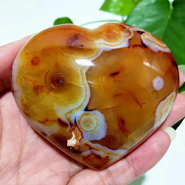 Red Agate Heart-ToShay.org