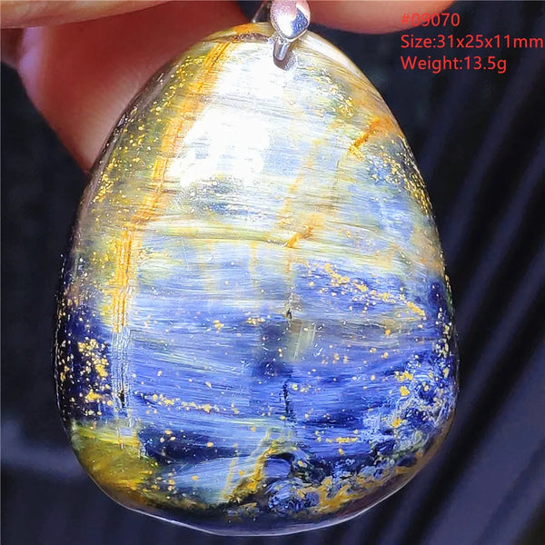 Blue Pietersite Pendant-ToShay.org