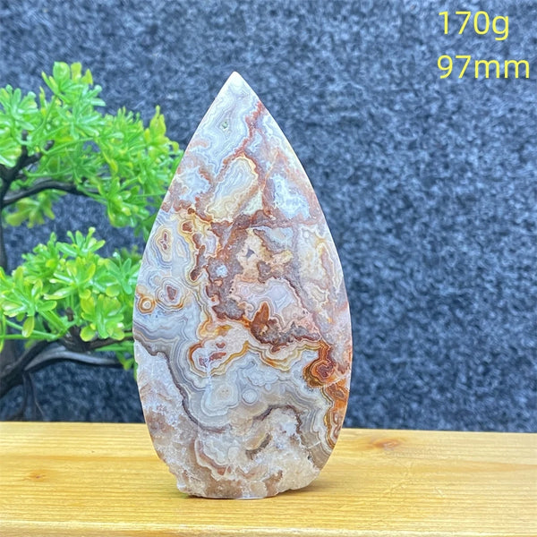 Blue Lace Agate Torch-ToShay.org