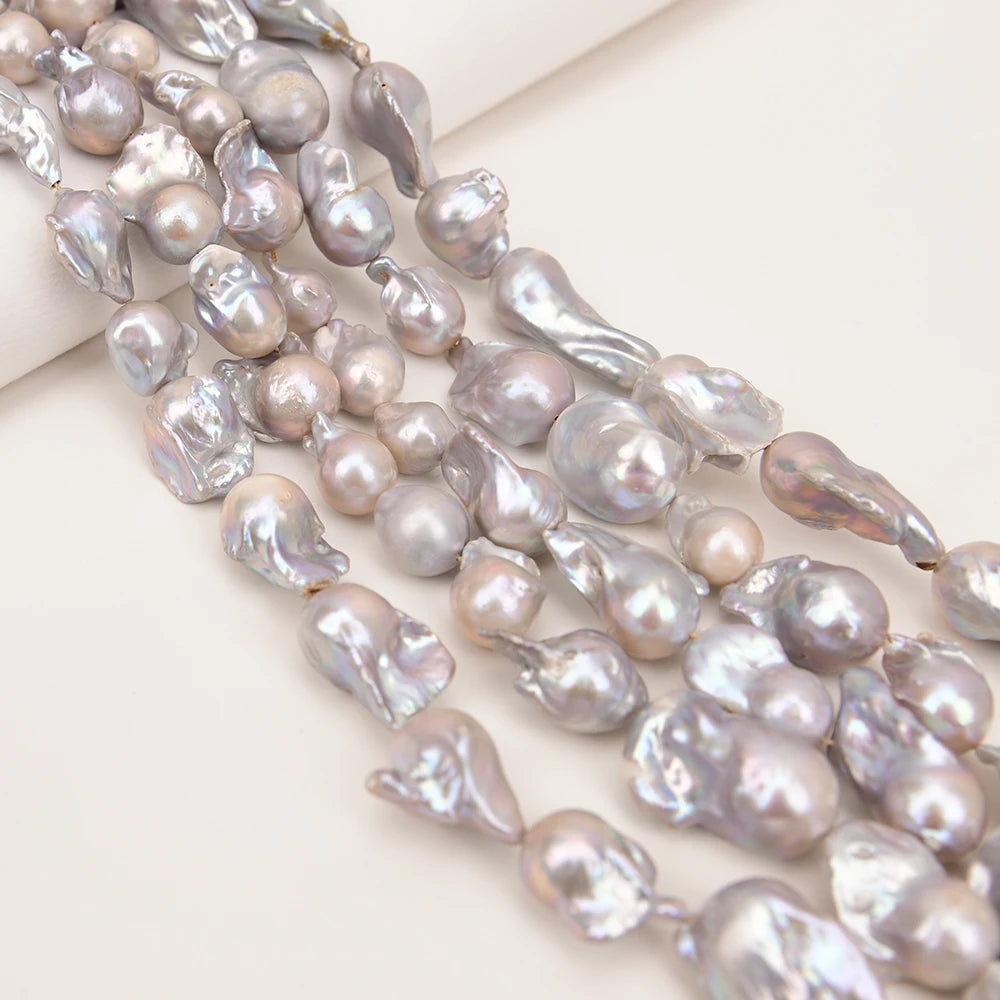 Grey Pearl Beads-ToShay.org