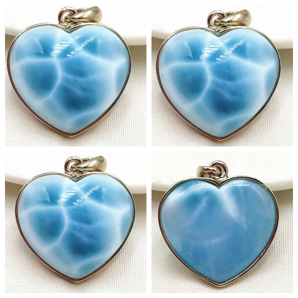 Blue Larimar Pendant-ToShay.org