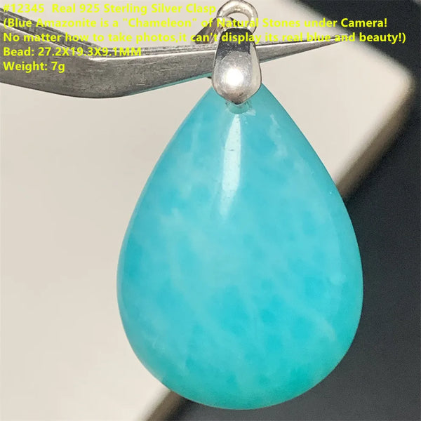 Blue Amazonite Pendants-ToShay.org