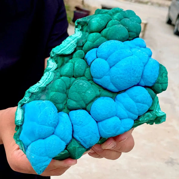 Green Malachite Quartz Crystal-ToShay.org