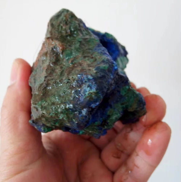 Blue Azurite Malachite Crystal-ToShay.org