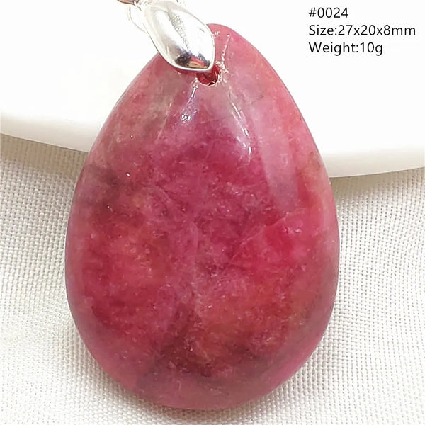 Red Rose Rhodonite Pendant-ToShay.org